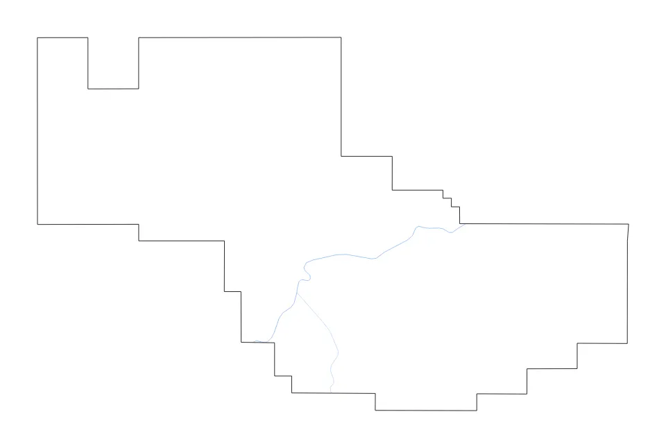 Prairie outline map preview