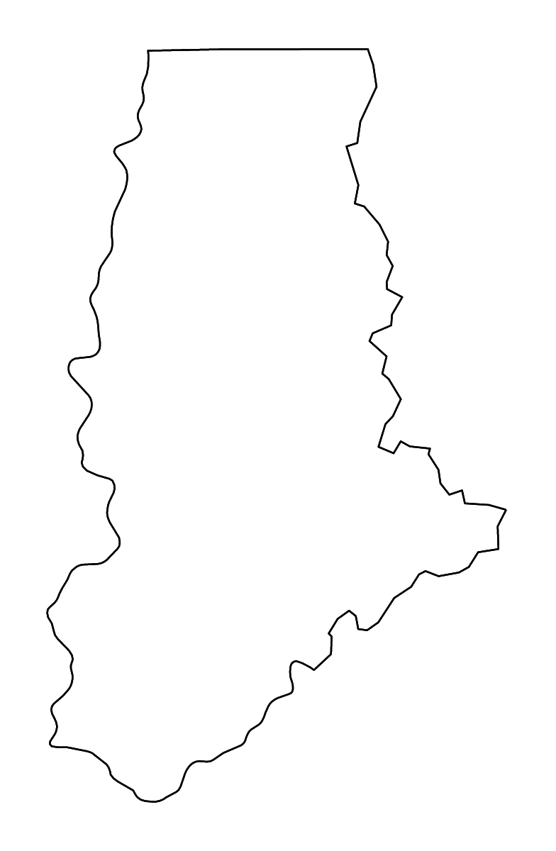 Carte de contour de Ravalli, Montana avec rivières.