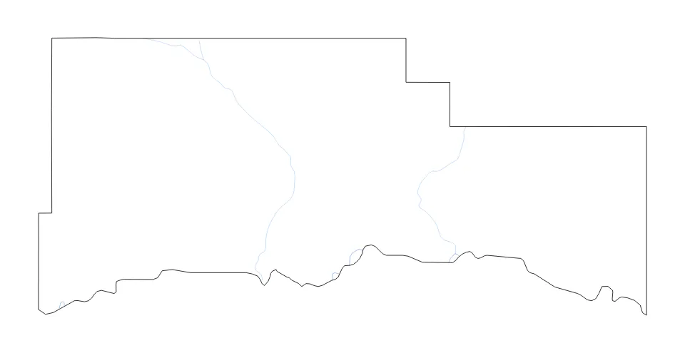 Roosevelt outline map preview