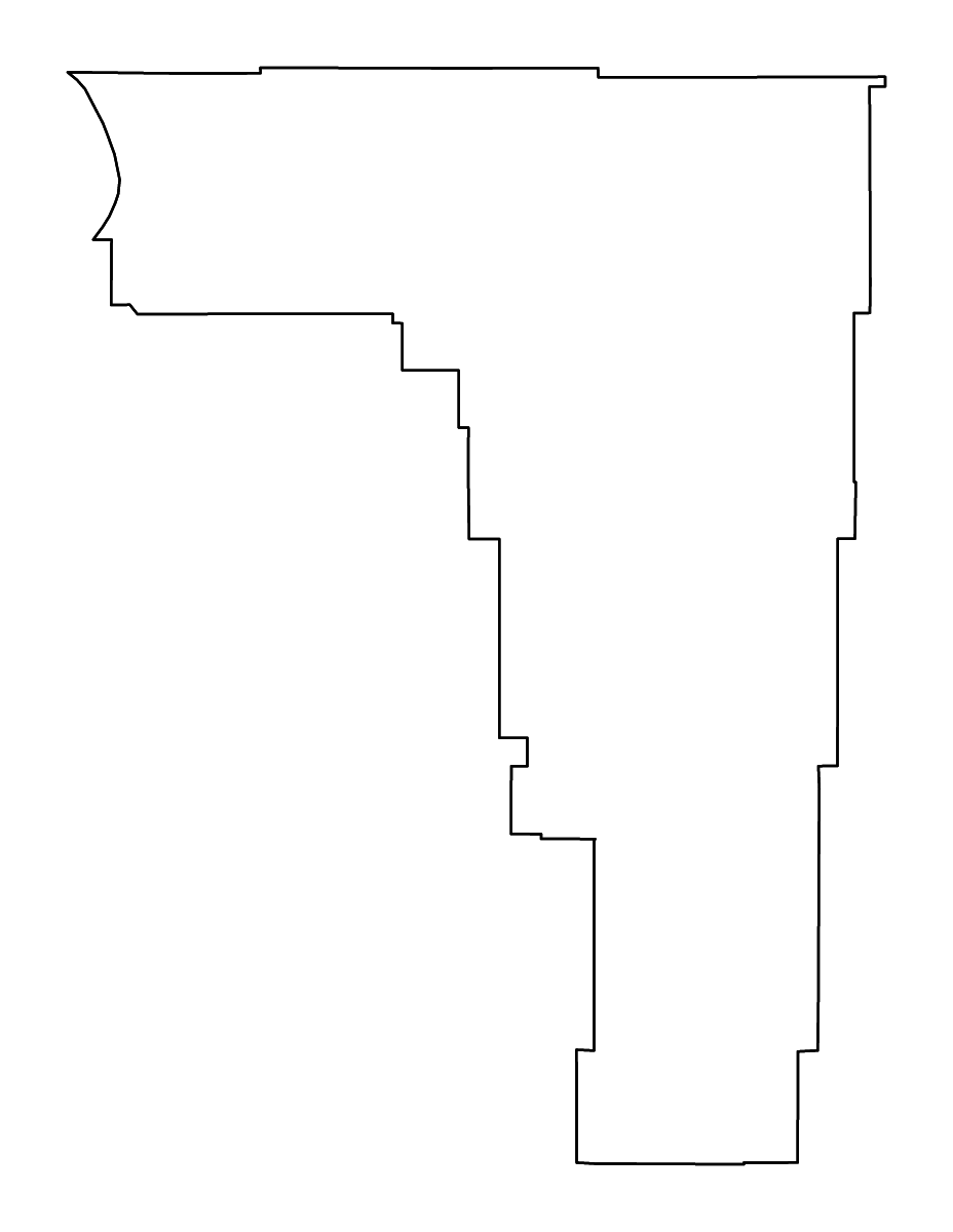 Mapa de contorno de Rosebud, Montana con ríos.