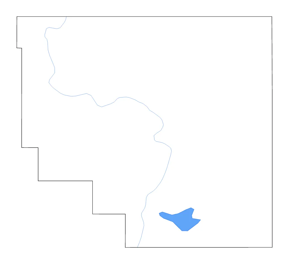 Sheridan outline map preview