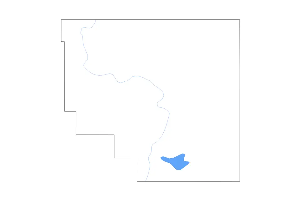 Carte de Sheridan, Montana de type contour, lacs et rivières pour Amérique du Nord, montrant contour, lacs et rivières avec des éléments hydrographiques comme Medicine Lake.