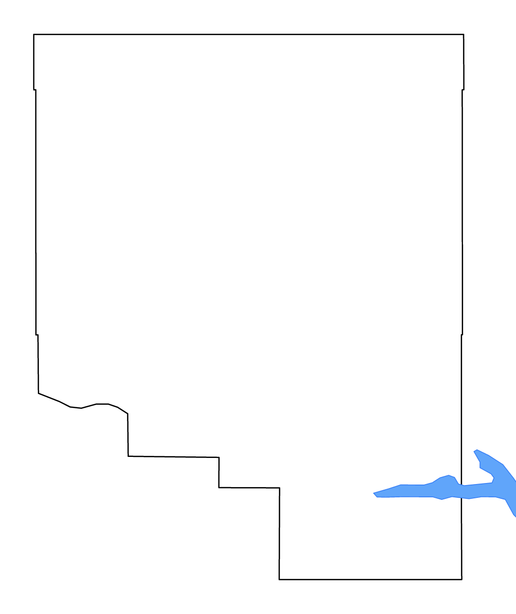 Mapa de contorno de Toole, Montana con lagos y ríos.