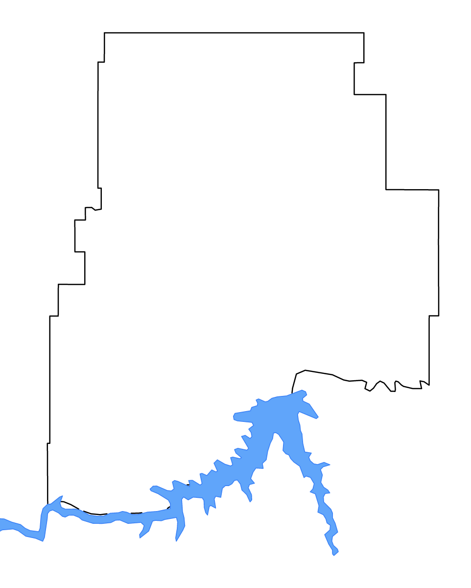 Mapa de contorno de Valley, Montana con lagos y ríos.