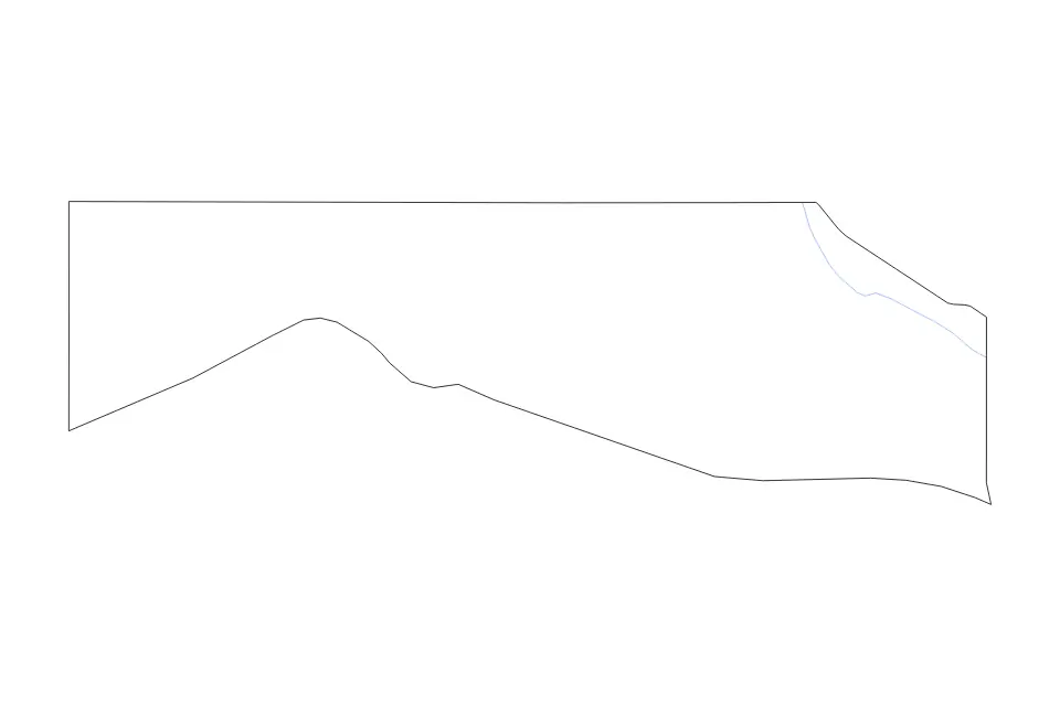 Carte de Boyd, Nebraska de type contour et rivières pour Amérique du Nord, montrant contour et rivières avec des limites nettes.