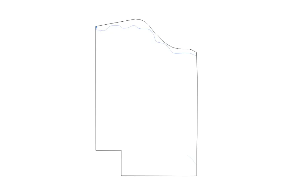 Mapa de Cedar, Nebraska de tipo contorno, lagos y ríos para América del Norte, con contorno, lagos y ríos con elementos de agua como Lewis and Clark Lake.