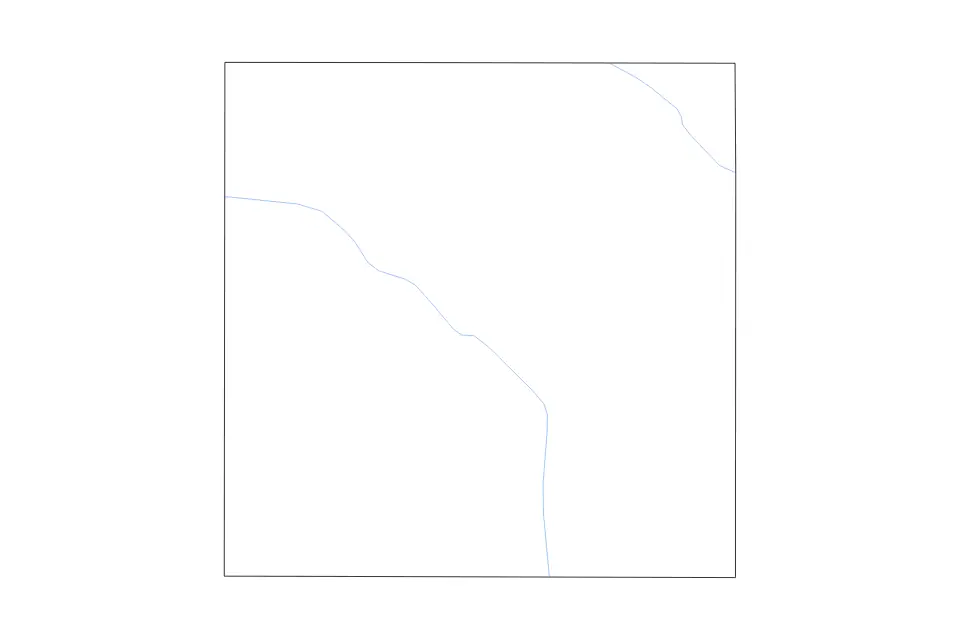 Outline map of Cuming County, Nebraska with subdivision borders and rivers.