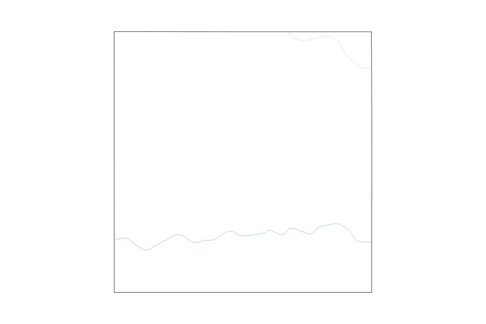 Outline map of Franklin County, Nebraska with subdivision borders and rivers.