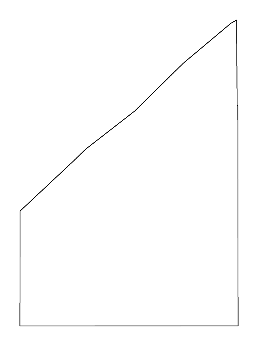Carte de contour de Hamilton, Nebraska avec rivières.