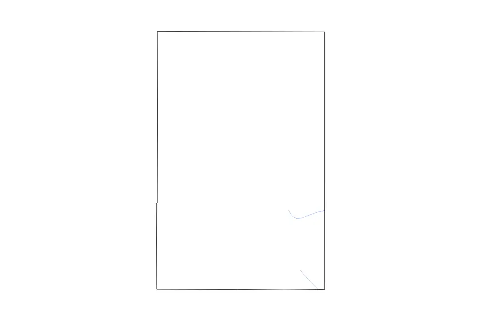 Outline map of Lancaster County, Nebraska with subdivision borders and rivers.