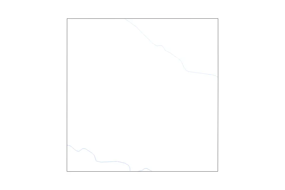 Outline map of Nuckolls County, Nebraska with subdivision borders and rivers.