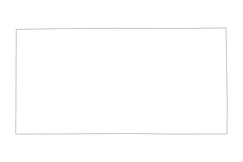 Outline map of Perkins County, Nebraska with subdivision borders.