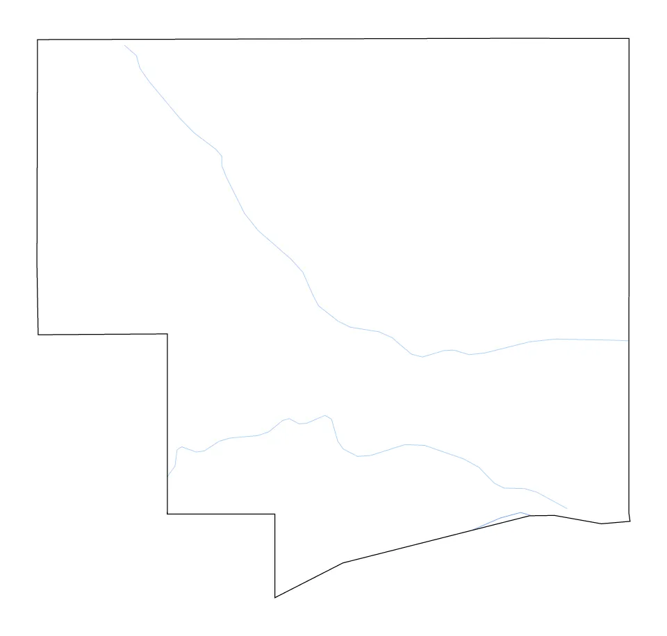 Platte outline map preview