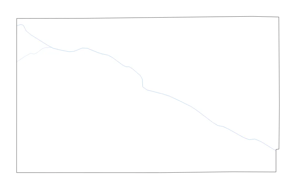 Scotts Bluff outline map preview