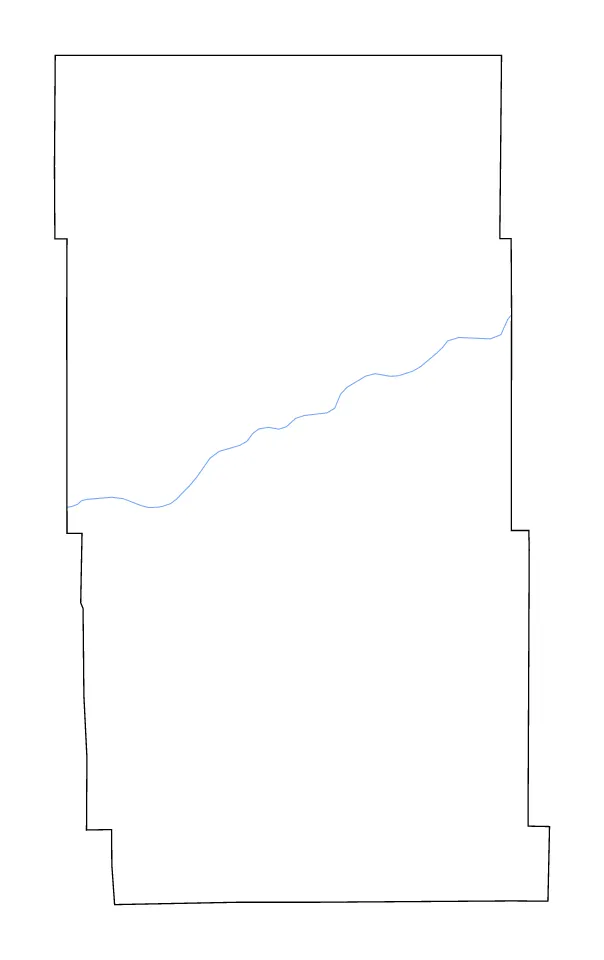 Sheridan outline map preview