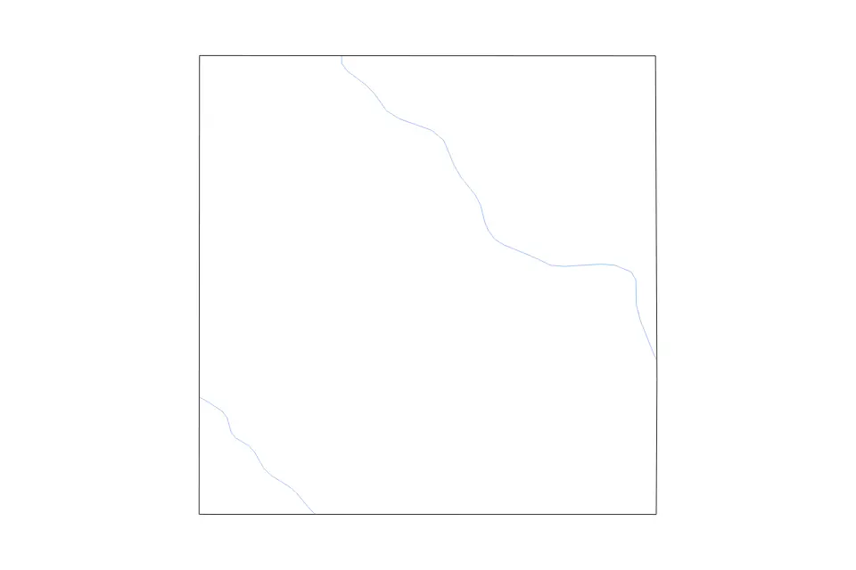 Outline map of Valley County, Nebraska with subdivision borders and rivers.