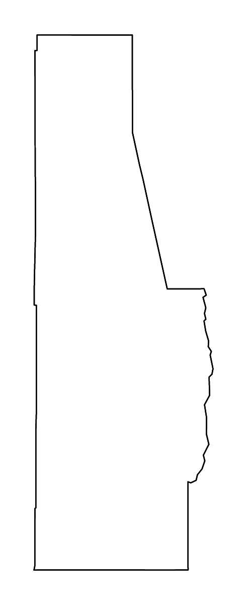 Mapa de contorno de Eureka, Nevada con ríos.