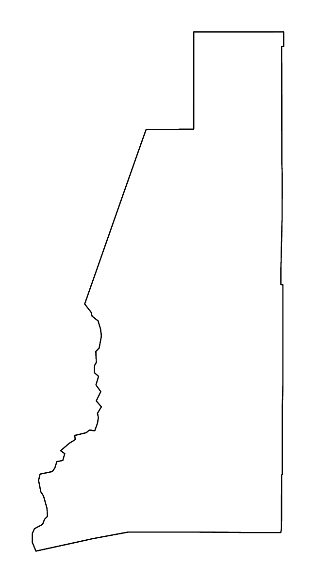 Mapa de contorno de Lander, Nevada con ríos.