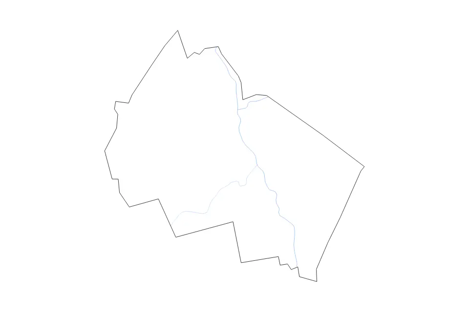 Mapa de Merrimack, New Hampshire de tipo contorno y ríos para América del Norte, con contorno y ríos con límites limpios.