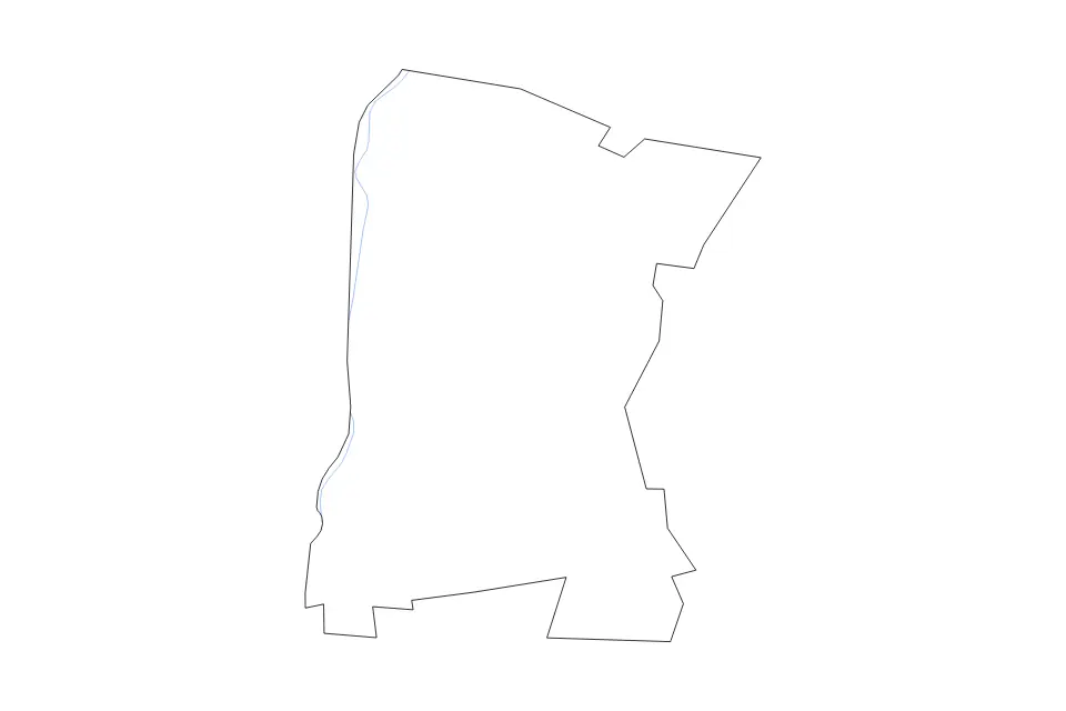 Carte de Sullivan, New Hampshire de type contour et rivières pour Amérique du Nord, montrant contour et rivières avec des limites nettes.