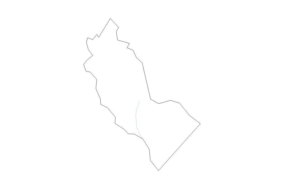 Mapa de Camden, New Jersey de tipo contorno y ríos para América del Norte, con contorno y ríos con límites limpios.