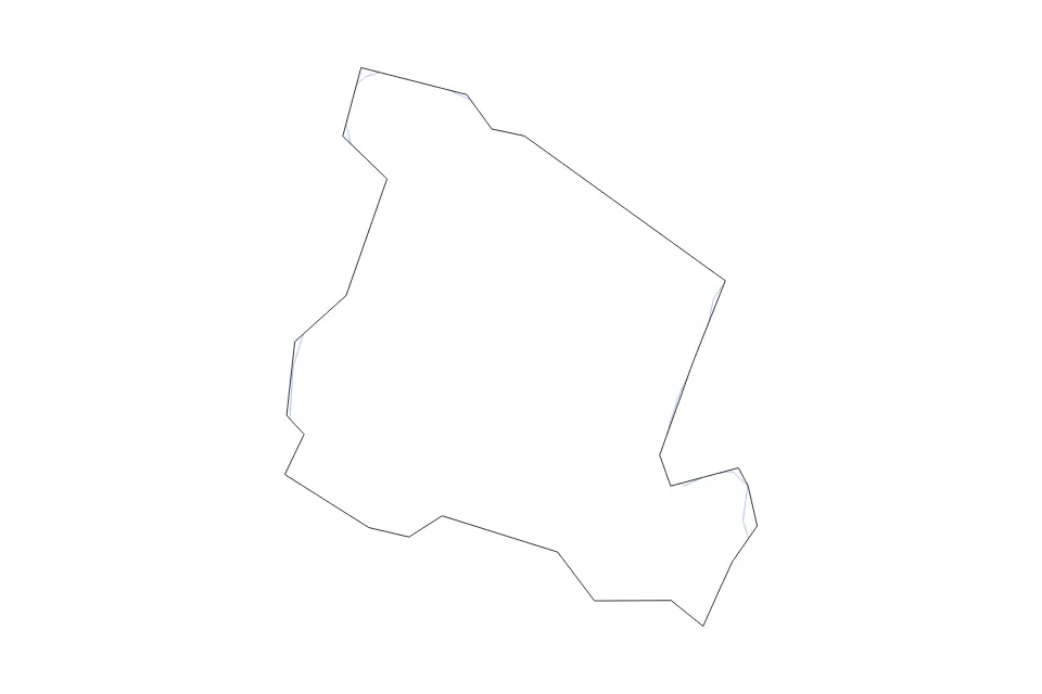 Mapa de Essex, New Jersey de tipo contorno y ríos para América del Norte, con contorno y ríos con límites limpios.