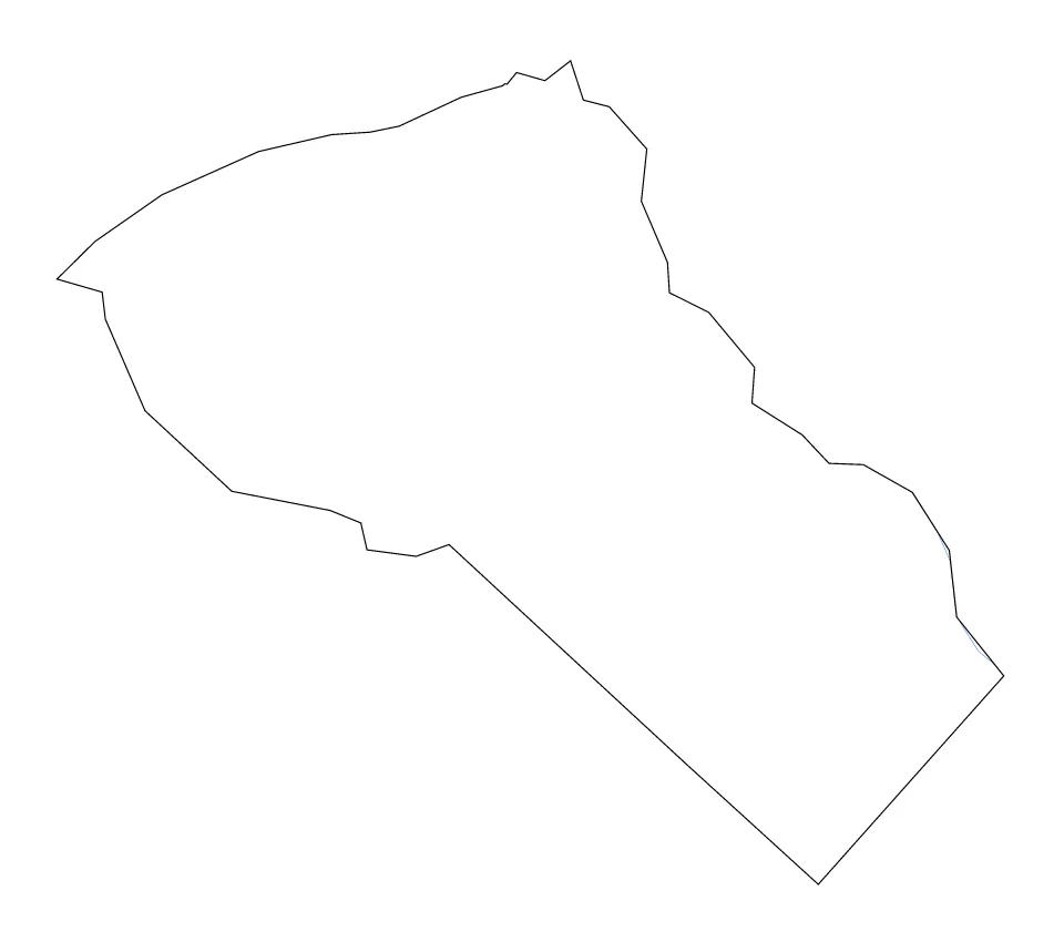 Gloucester outline map preview