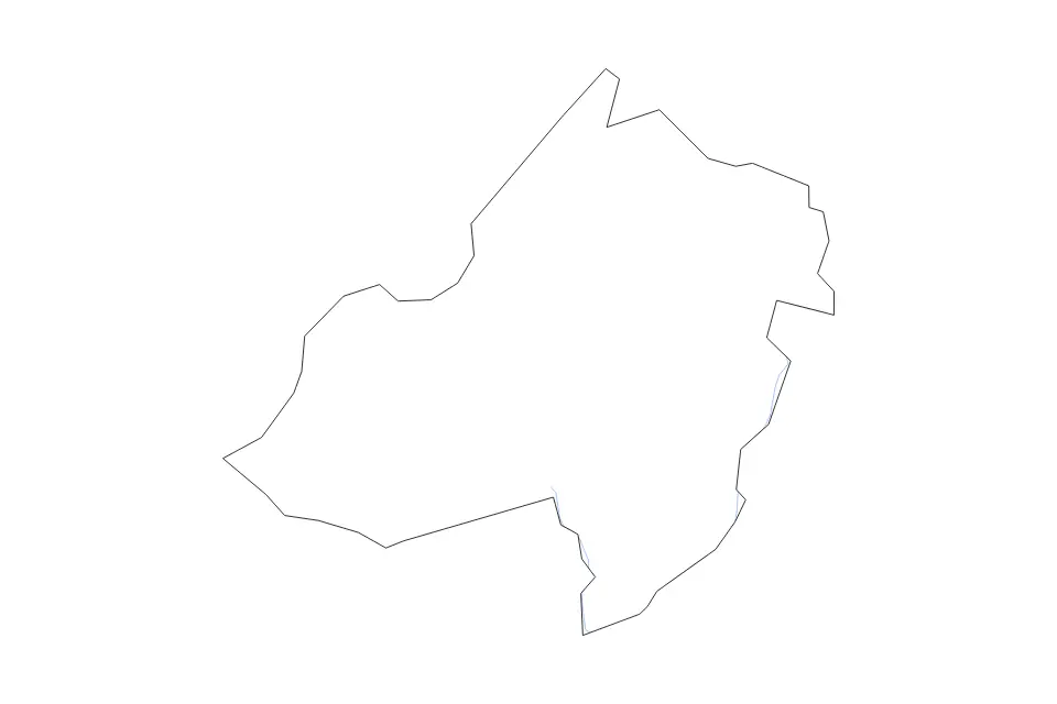 Carte de Morris, New Jersey de type contour et rivières pour Amérique du Nord, montrant contour et rivières avec des limites nettes.
