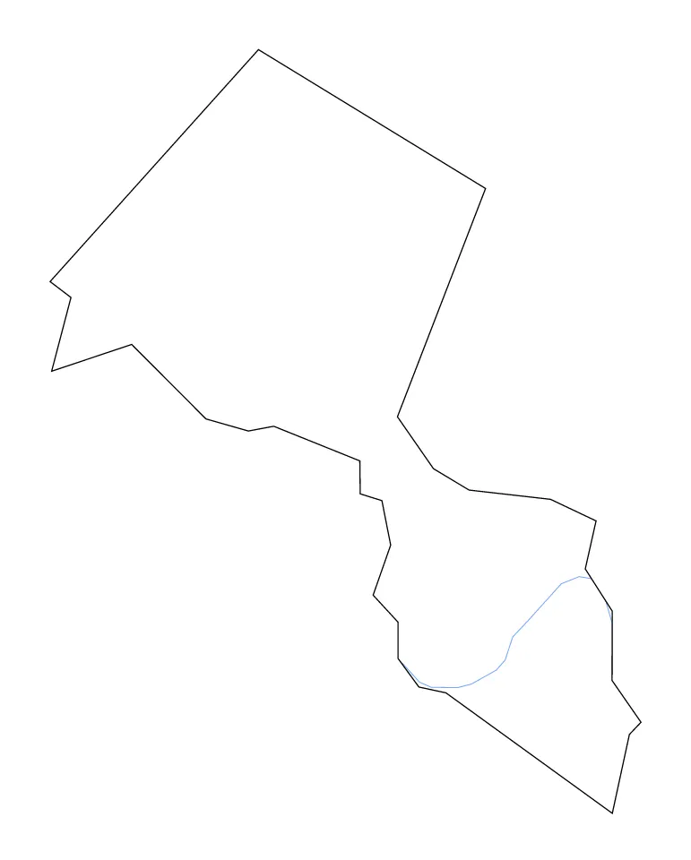 Passaic outline map preview