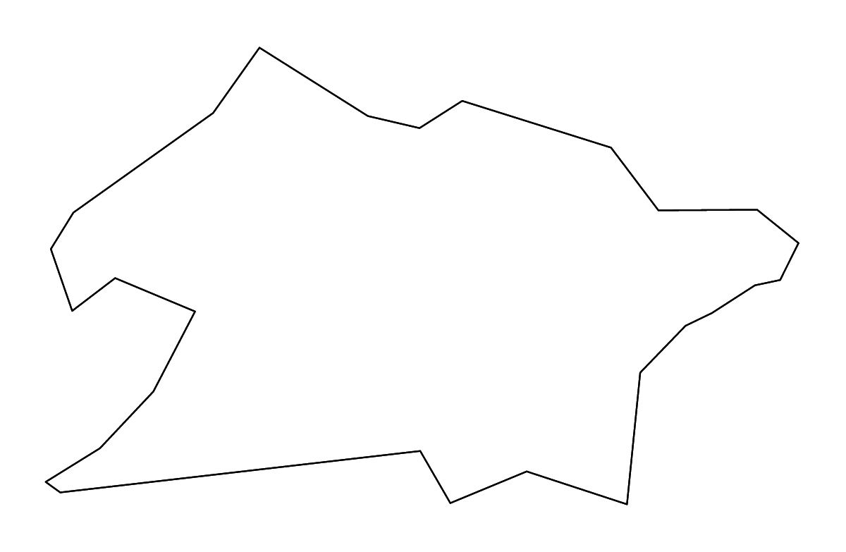Mapa de contorno de Union, New Jersey con ríos.