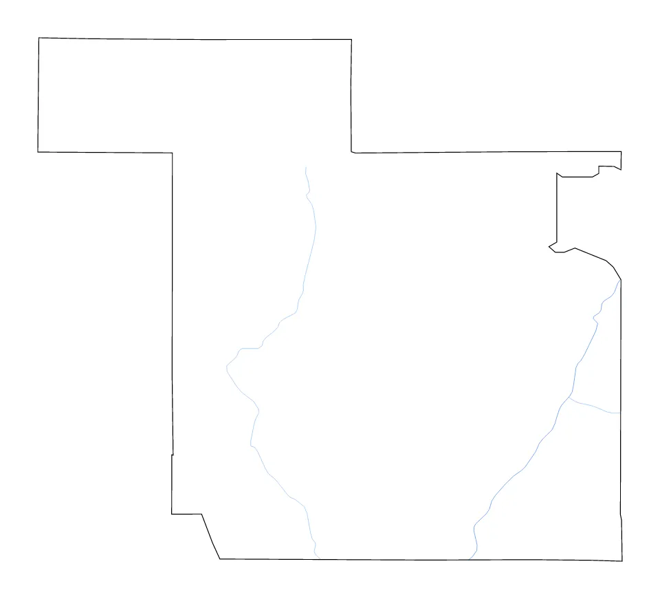 Sandoval outline map preview