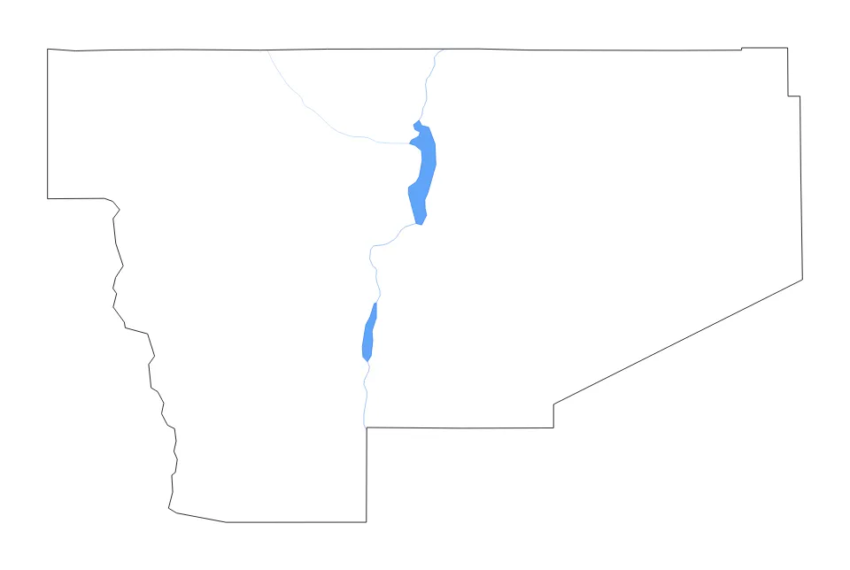 Sierra outline map preview