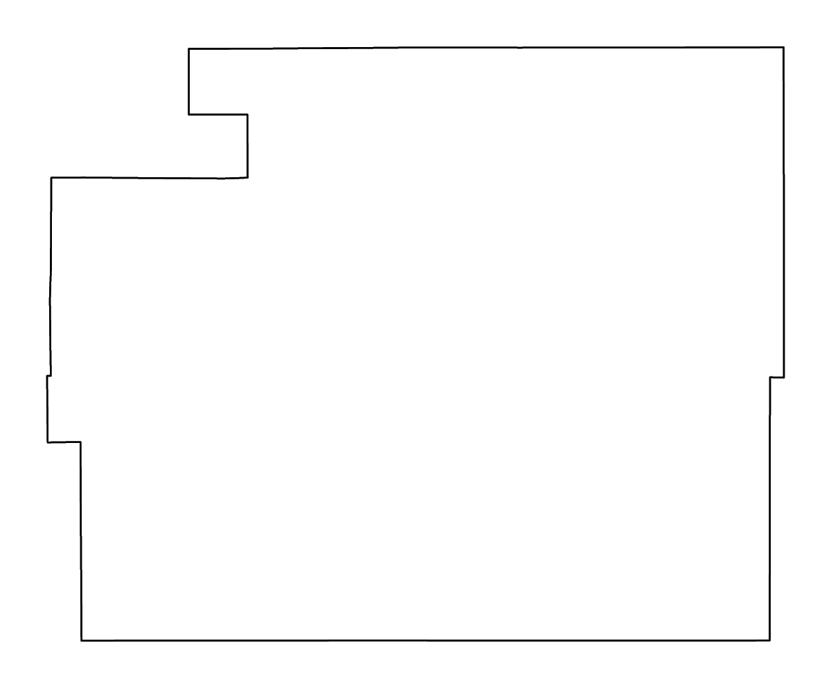 Mapa de contorno de Torrance, New Mexico con ríos.
