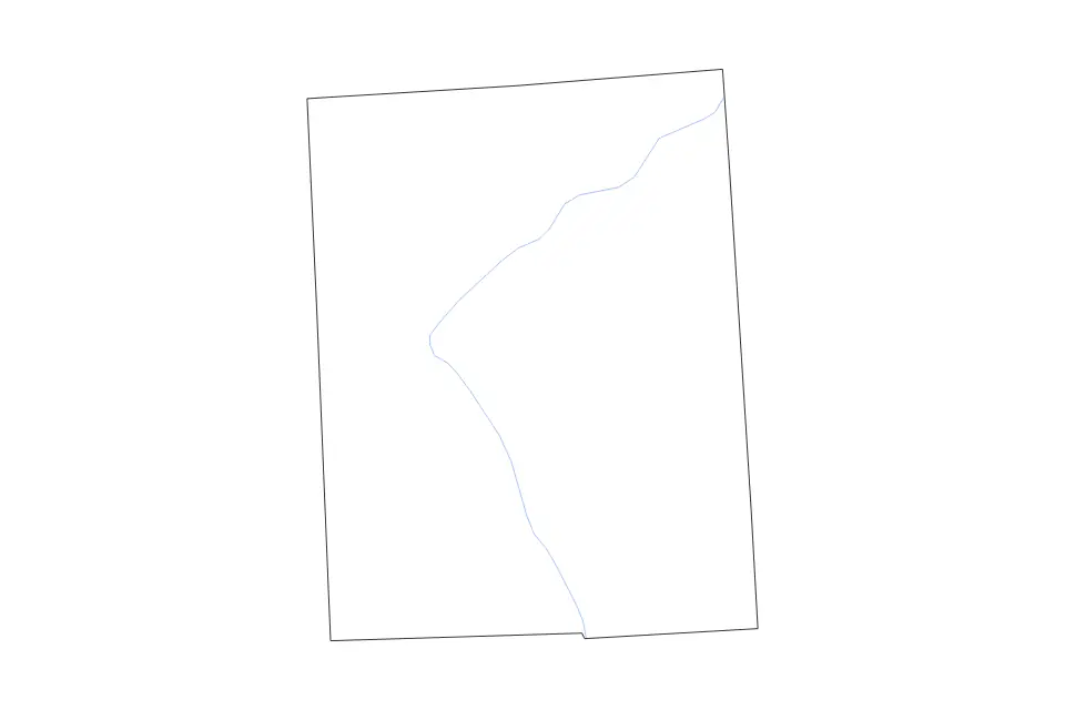 Aperçu de la carte de contour de Cortland