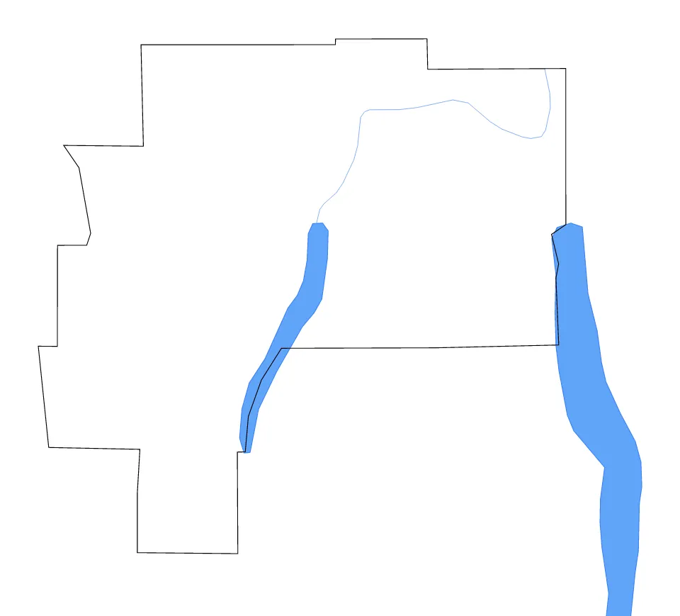 Ontario outline map preview