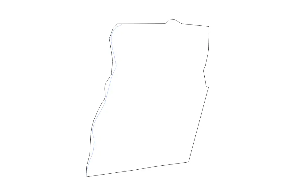 Mapa de Rensselaer, New York de tipo contorno y ríos para América del Norte, con contorno y ríos con límites limpios.