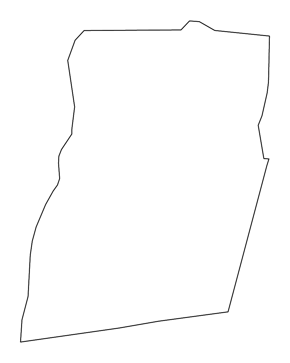 Mapa de contorno de Rensselaer, New York con ríos.
