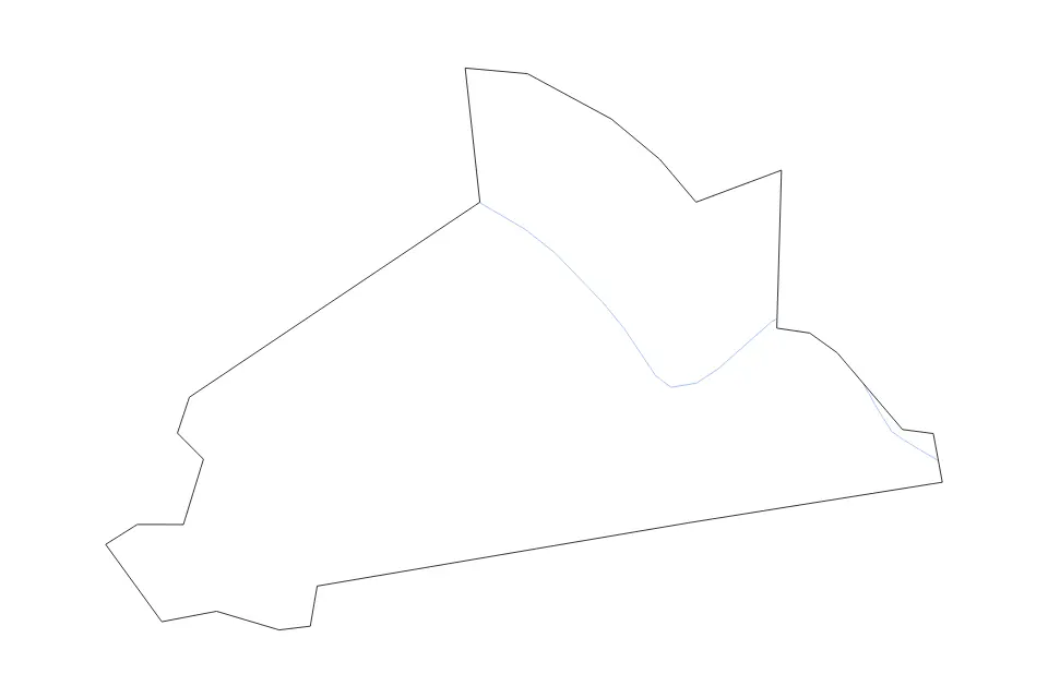 Carte de Schenectady, New York de type contour et rivières pour Amérique du Nord, montrant contour et rivières avec des limites nettes.