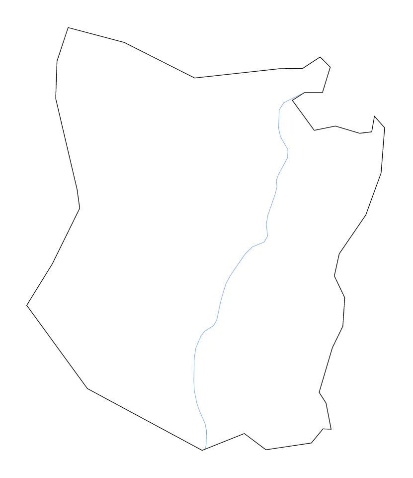 Schoharie outline map preview