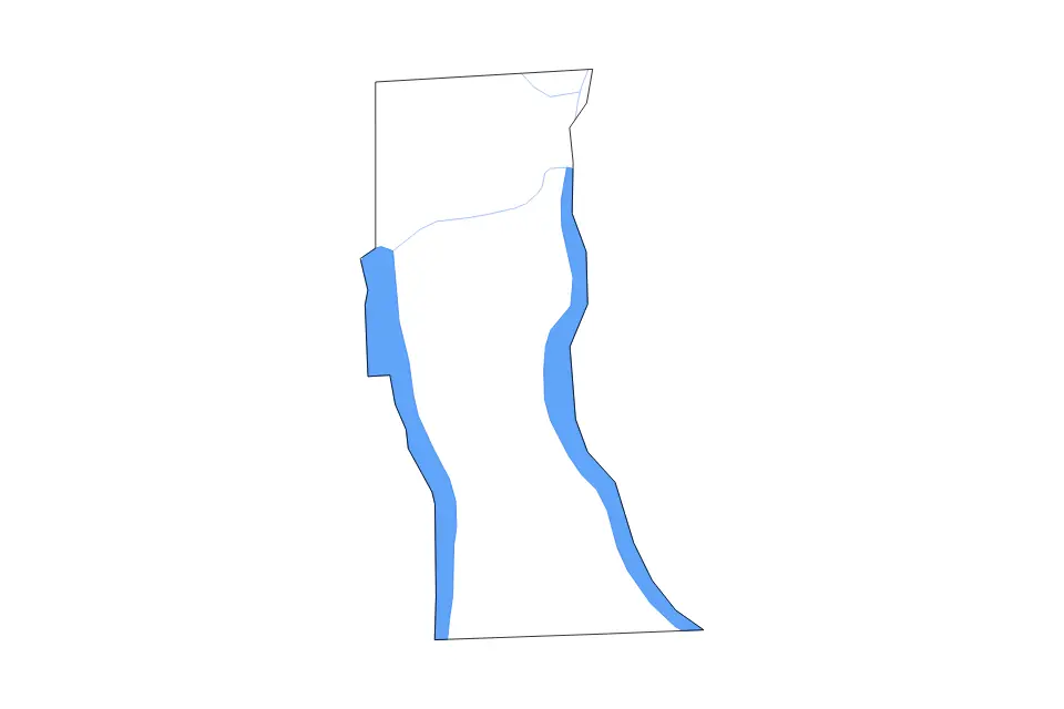 Mapa de Seneca, New York de tipo contorno, lagos y ríos para América del Norte, con contorno, lagos y ríos con elementos de agua como Cayuga Lake y Seneca Lake.