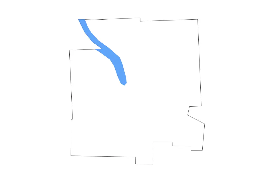 Mapa de Tompkins, New York de tipo contorno y lagos para América del Norte, con contorno y lagos con elementos de agua como Cayuga Lake.