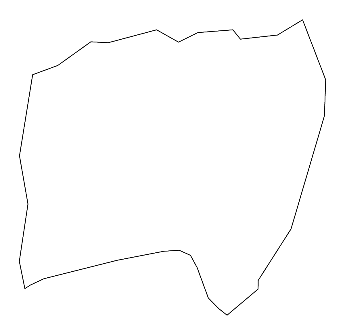 Mapa de contorno de Alexander, North Carolina con ríos.