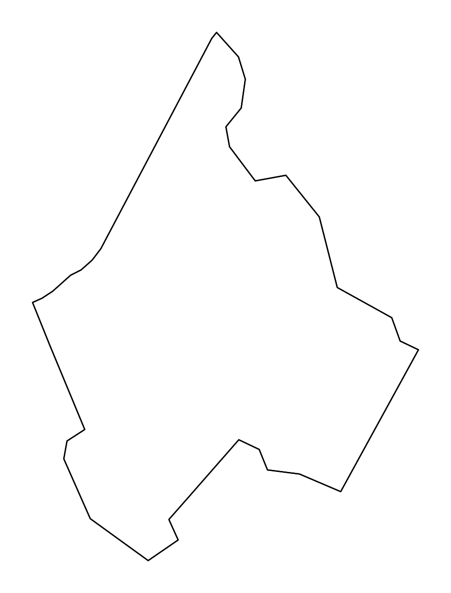 Carte de contour de Avery, North Carolina avec rivières.
