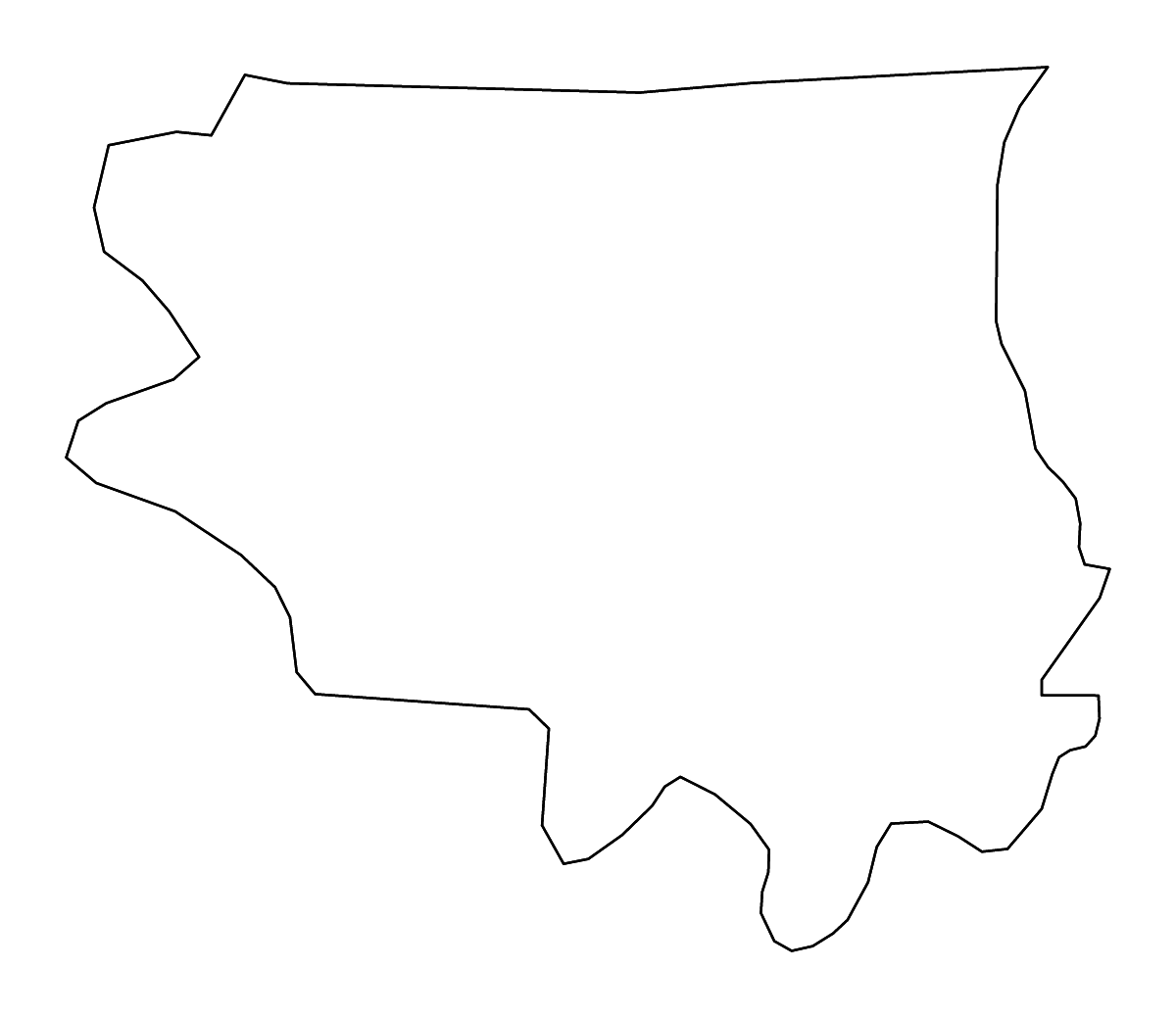 Mapa de contorno de Bertie, North Carolina con ríos.