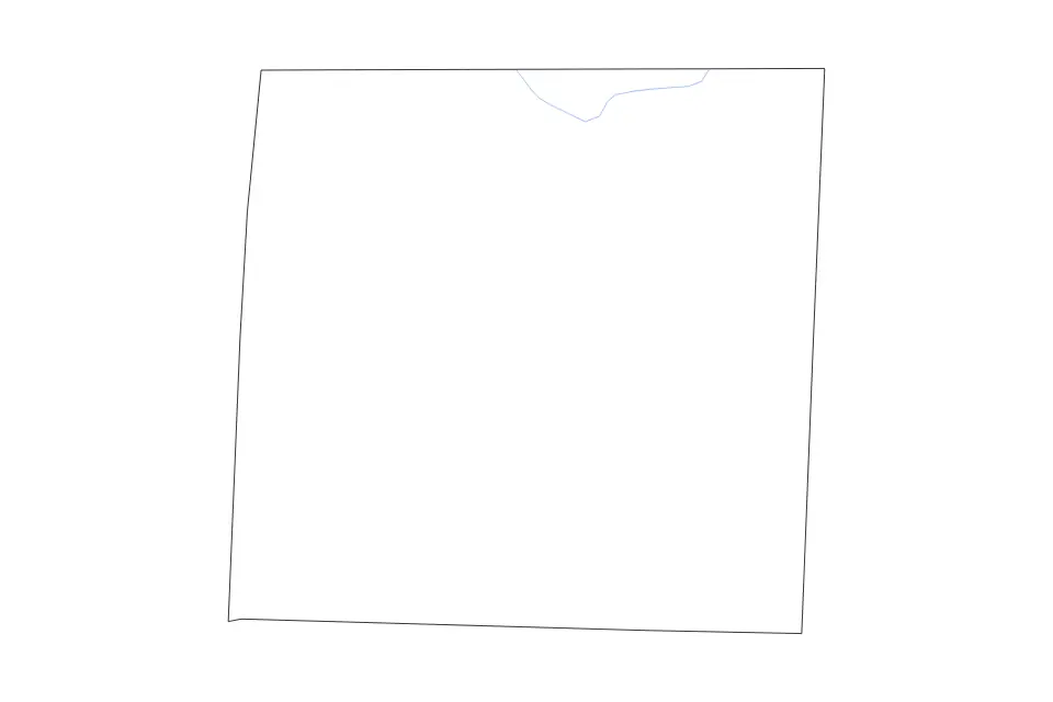 Mapa de Caswell, North Carolina de tipo contorno y ríos para América del Norte, con contorno y ríos con límites limpios.