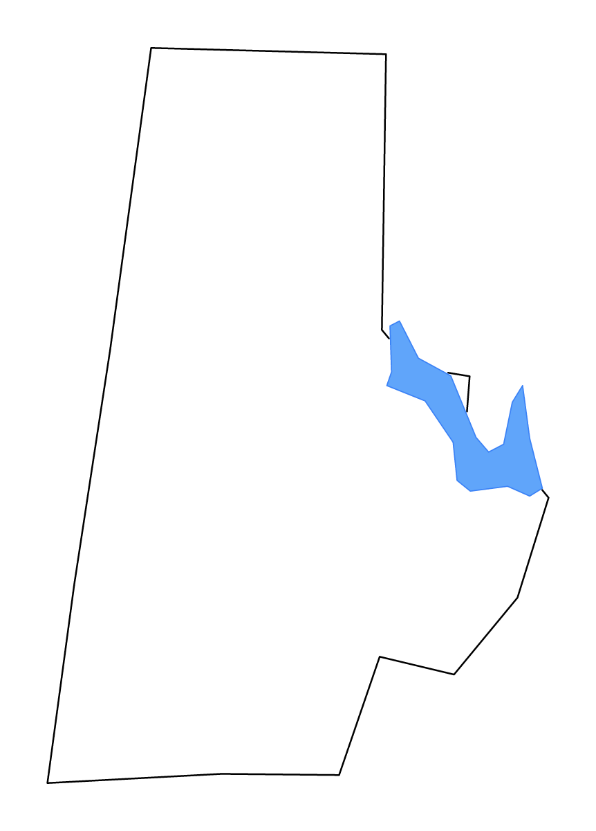 Carte de contour de Durham, North Carolina avec lacs et rivières.