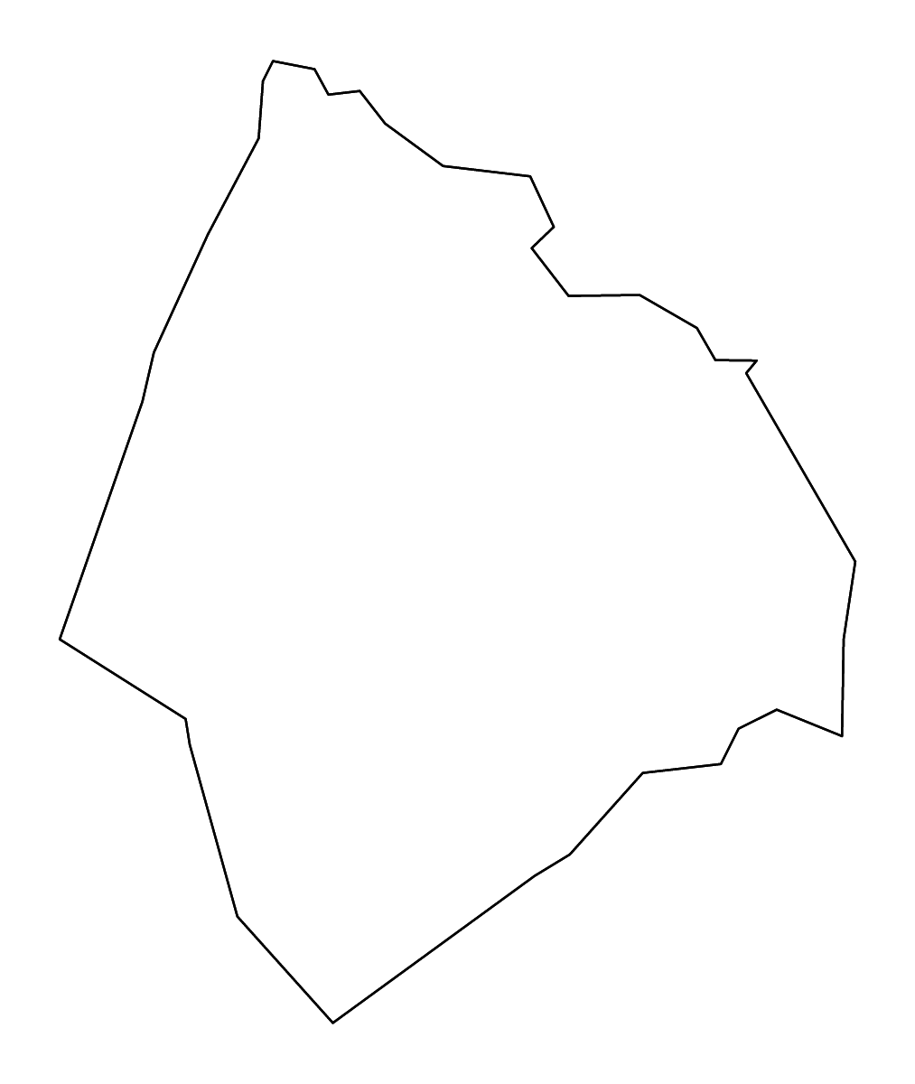 Mapa de contorno de Edgecombe, North Carolina con ríos.