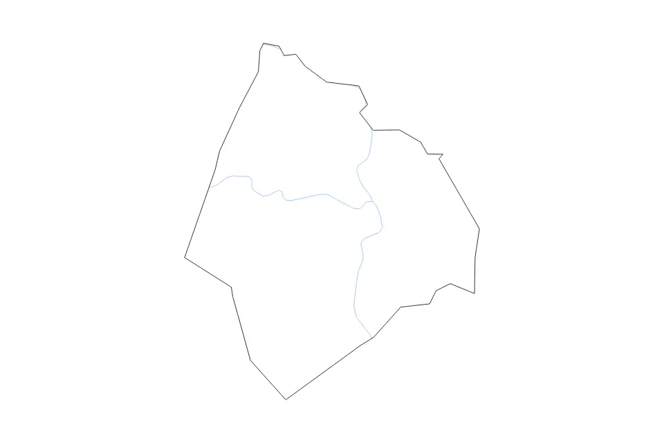 Mapa de Edgecombe, North Carolina de tipo contorno y ríos para América del Norte, con contorno y ríos con límites limpios.