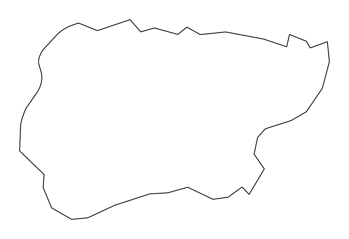 Mapa de contorno de Graham, North Carolina con ríos.