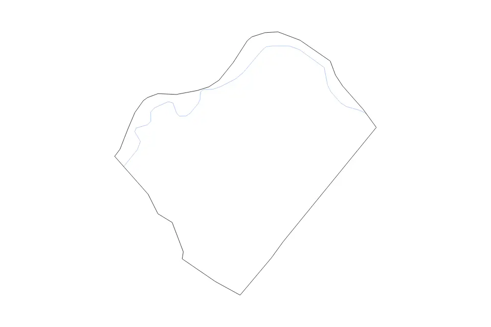 Mapa de Lee, North Carolina de tipo contorno y ríos para América del Norte, con contorno y ríos con límites limpios.